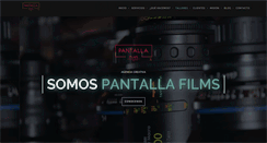 Desktop Screenshot of pantallafilms.com